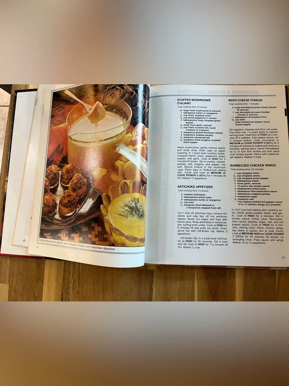 Vintage 1983 Whirlpool Micro Menus Cookbook, Hardcover